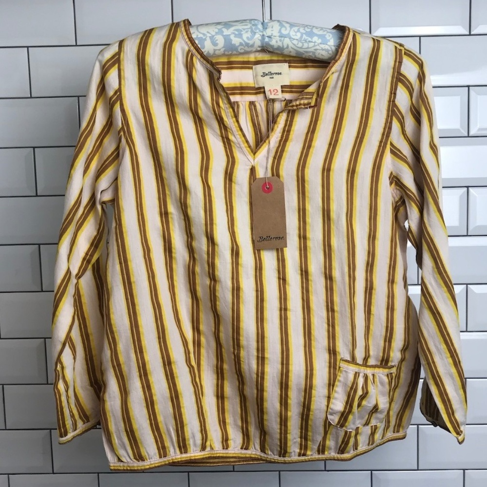 Bellerose NWT Girl's French Blouse